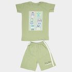 Boys' Knit Baba Suit, Light Green, small