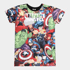 Boys All Over Print T-Shirt, Red, small image number null