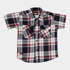 Boys Cotton Casual Shirt, Mid Blue, small image number null