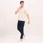 Men's Denim Five Pocket Slim Fit Jeans, गहरा नीला, small image number null
