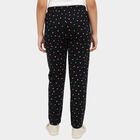 Girls' Pyjama, काला, small