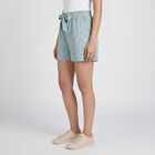 Women's Lightweight Viscose Shorts, Light Blue, small