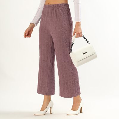 Women's Lilac Relaxed Fit Harem Pants