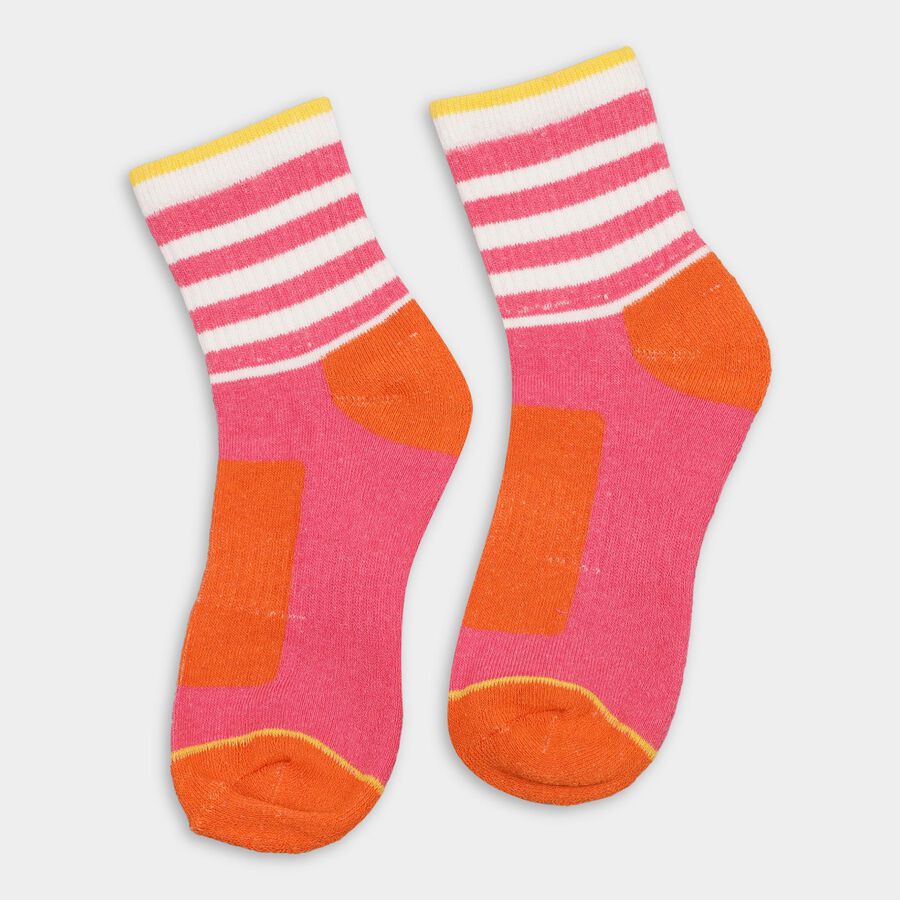Ladies' Socks , गुलाबी, large image number null