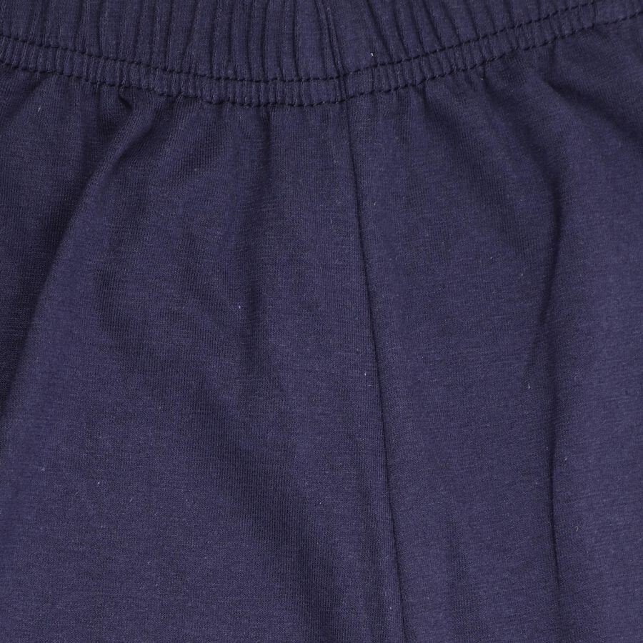 Girls' Legging , Navy Blue, large
