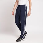Solid Track Pants, Navy Blue, small image number null