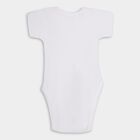 Infants' 100% Cotton Bodysuit , सफ़ेद, small image number null