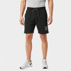 Men's Charcoal Regular Fit Athletic Bermuda Shorts, चारकोल, small
