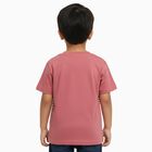 Boys' 100% Cotton Half Sleeves T-Shirt, Pink, small image number null