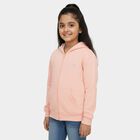 Girls' Sweatshirt, गुलाबी, small image number null