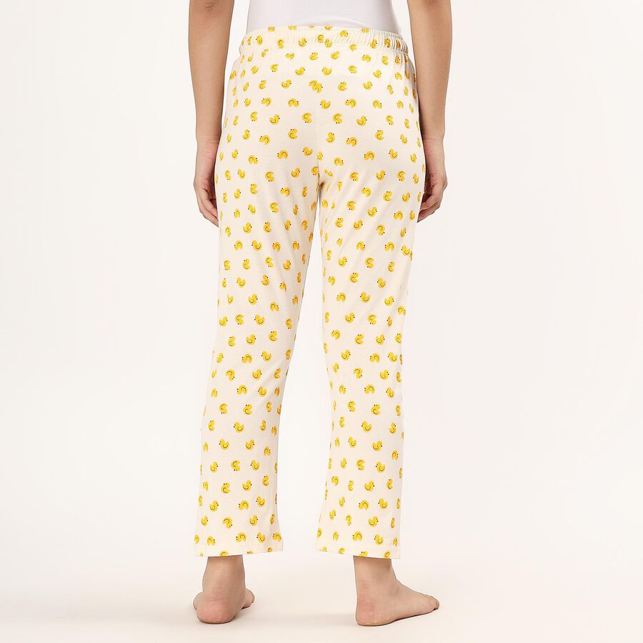 Ladies' Full Length Pyjama , Off White, large image number null