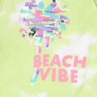 Girl's Cotton Pyjama, Light Green, small image number null