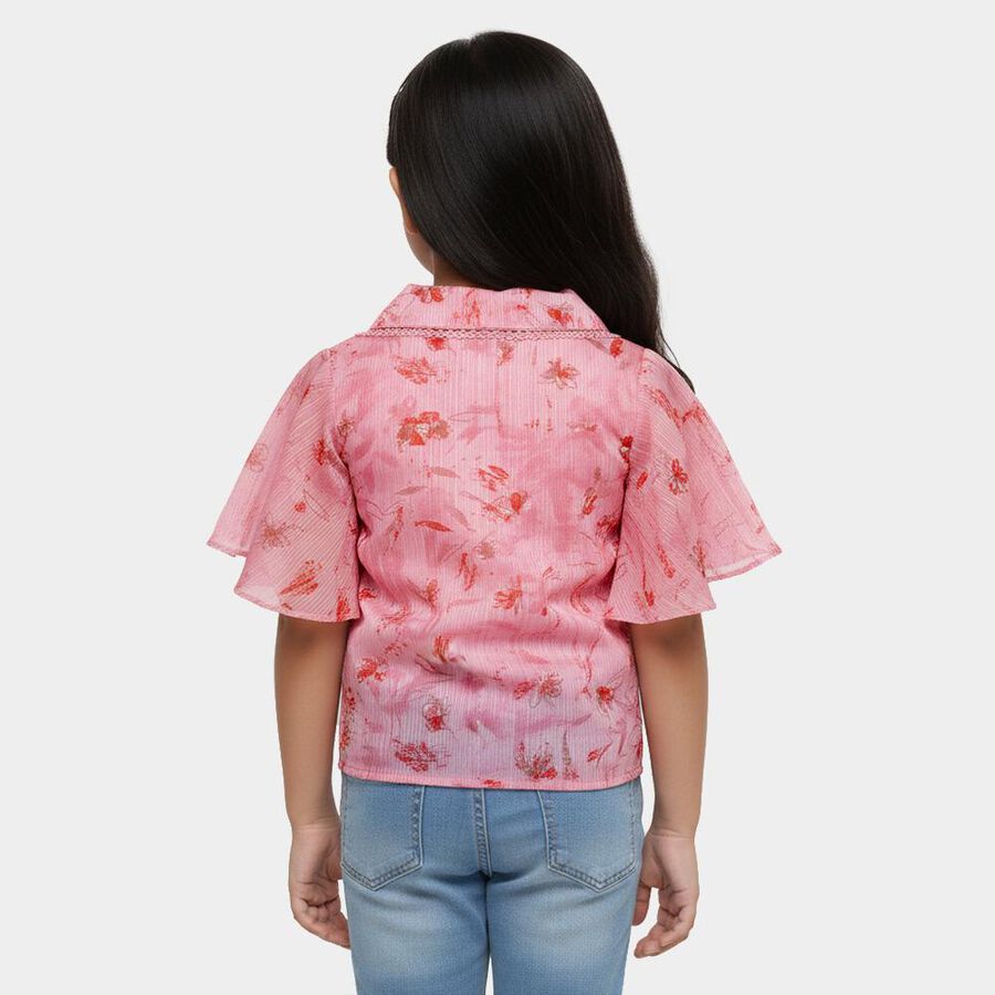 Girls' T-Shirt, Pink, large image number null