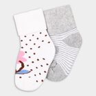 Infant's Socks (Pack of 2), Light Grey, small image number null