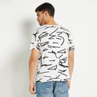 Round Neck T-Shirt, White, small image number null