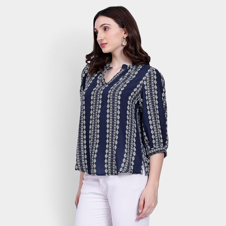 Ladies' Shirt , Navy Blue, large image number null