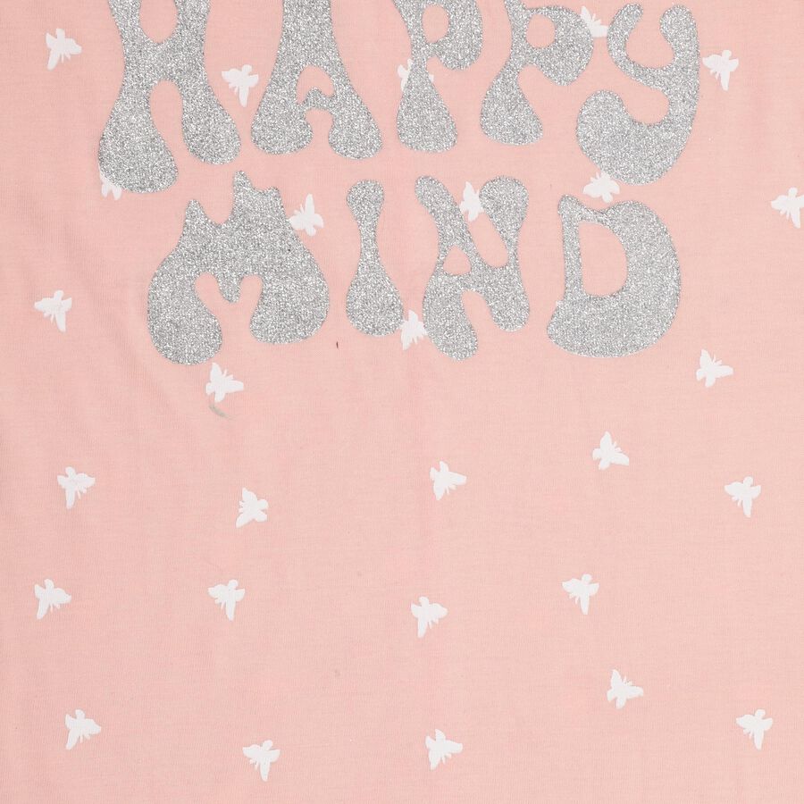 Girls' Frock , Peach, large image number null
