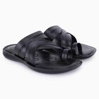 Men's Sandal, काला, small