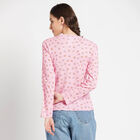 Printed Top, Pink, small image number null