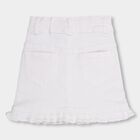 Girls' Skirt, ऑफ व्हाइट, small image number null
