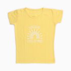Girls' T-Shirt, पीला, small image number null
