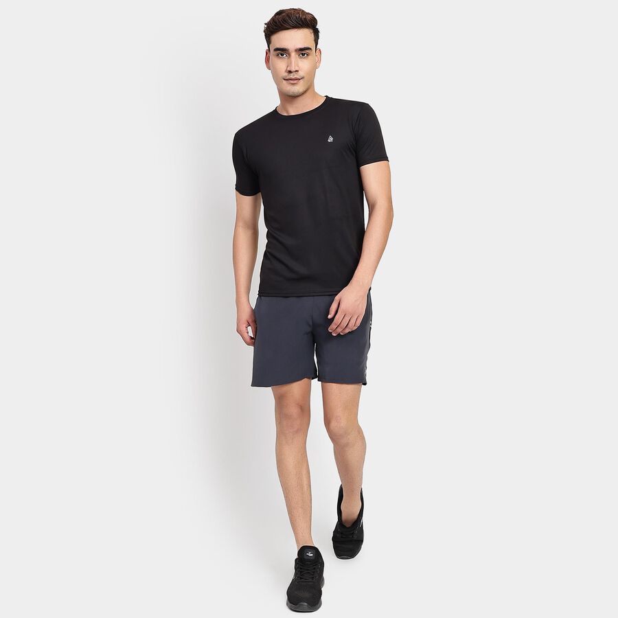 Men's Bermudas, गहरा ग्रे, large image number null