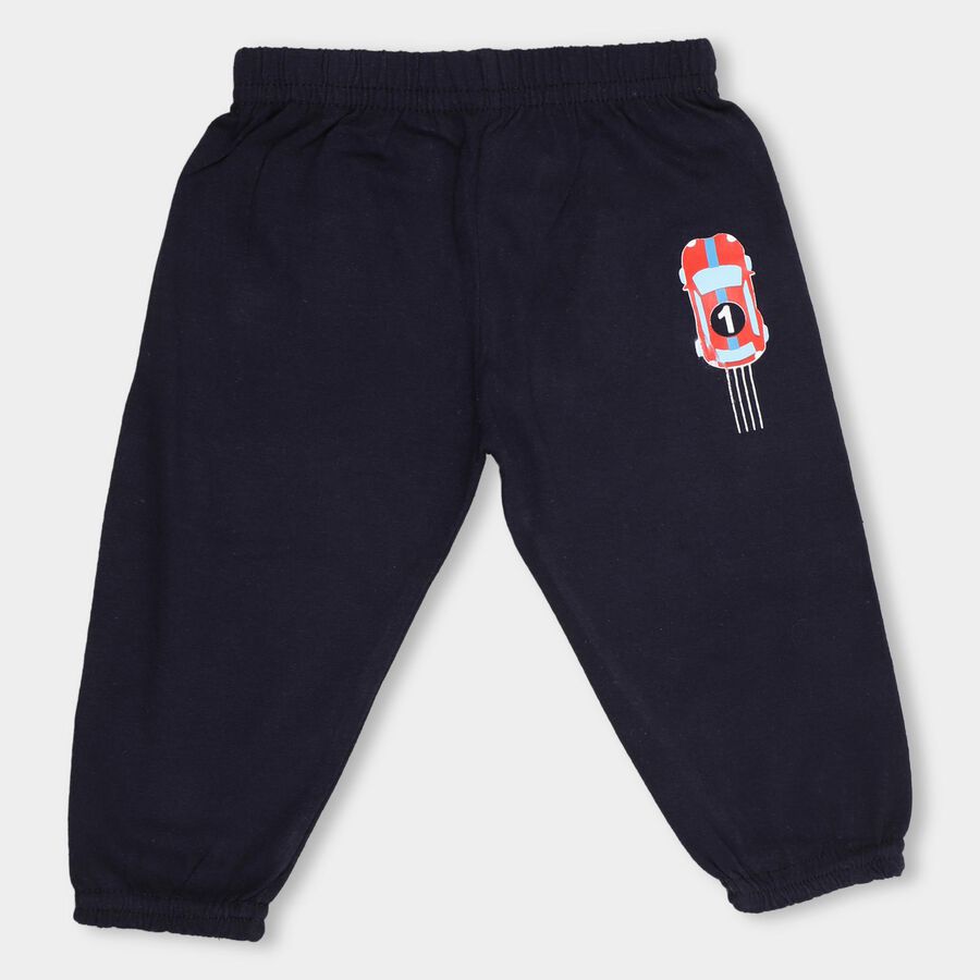 Infants' 100% Cotton Pyjama , Navy Blue, large image number null