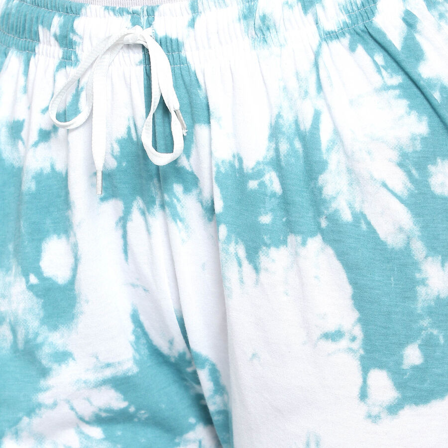 Printed Pyjama, White, large image number null