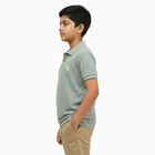 Boys' Half Sleeves T-Shirt, Light Green, small image number null