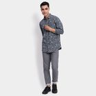 Men's 100% Cotton Casual Shirt, गहरा हरा, small image number null