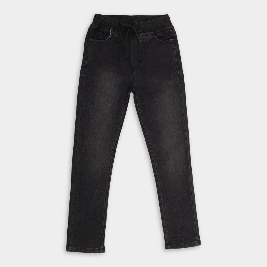Boys' Jeans , काला, large image number null