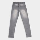 Boys Slim Fit Joggers, Light Grey, small image number null