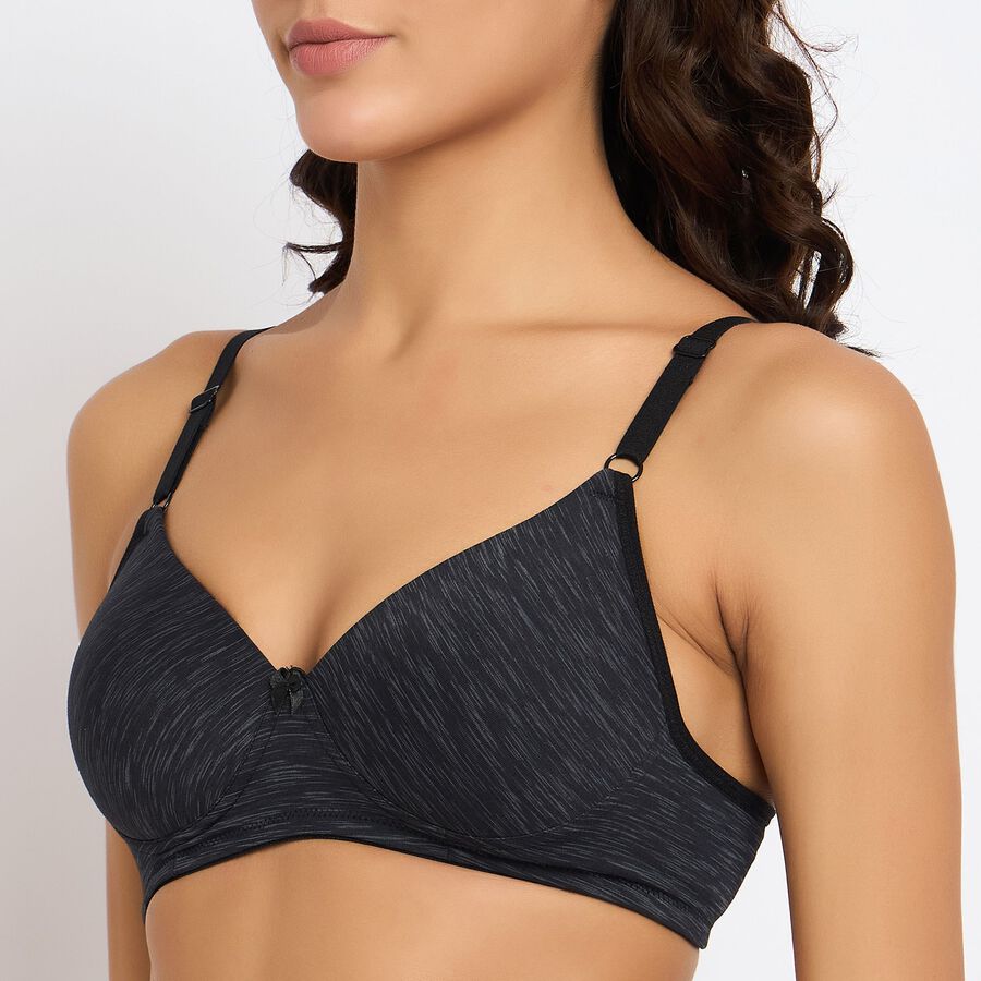 Ladies' Bra, चारकोल, large image number null