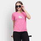 Ladies' Round Neck T-Shirt , Fuchsia, small image number null