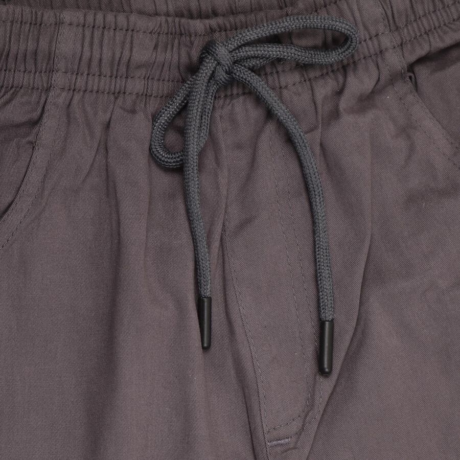 Boys' 100% Cotton Trousers , Charcoal, large image number null