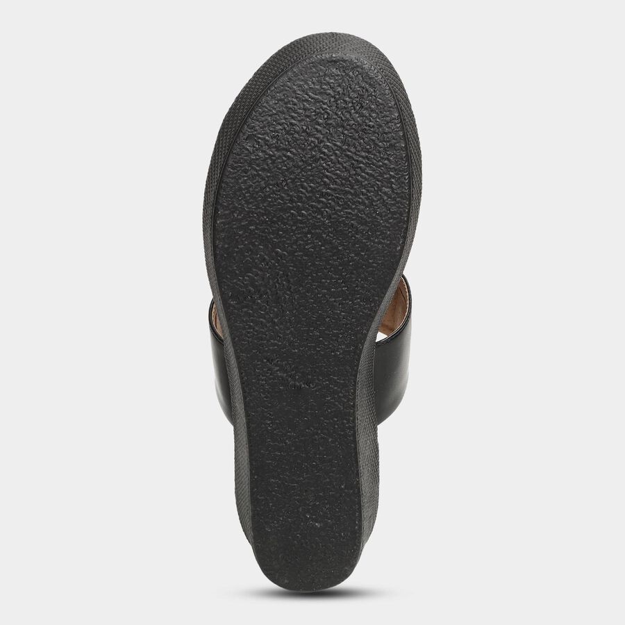 Ladies' Sandal, काला, large image number null