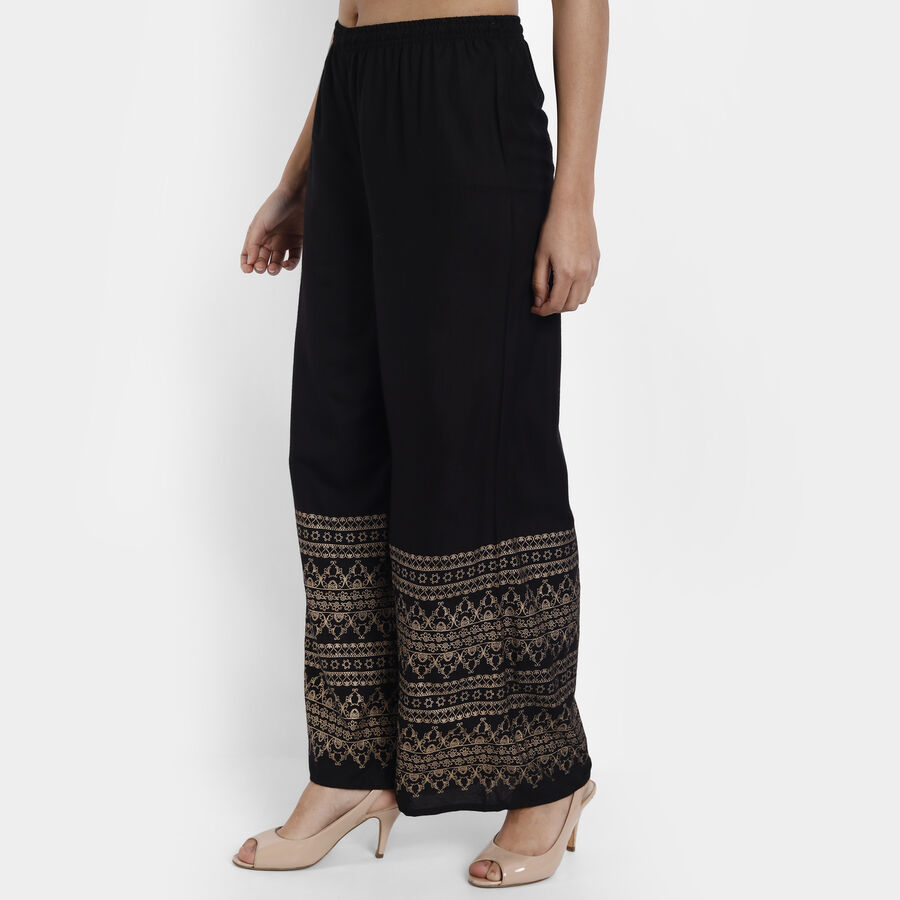 Printed Palazzo, Black, large image number null