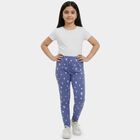 Girls' Lilac Regular Fit Dreamer Printed Pyjama, Lilac, small