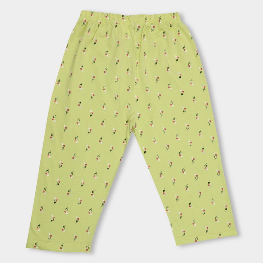 Girls' Capris , Light Green, large image number null