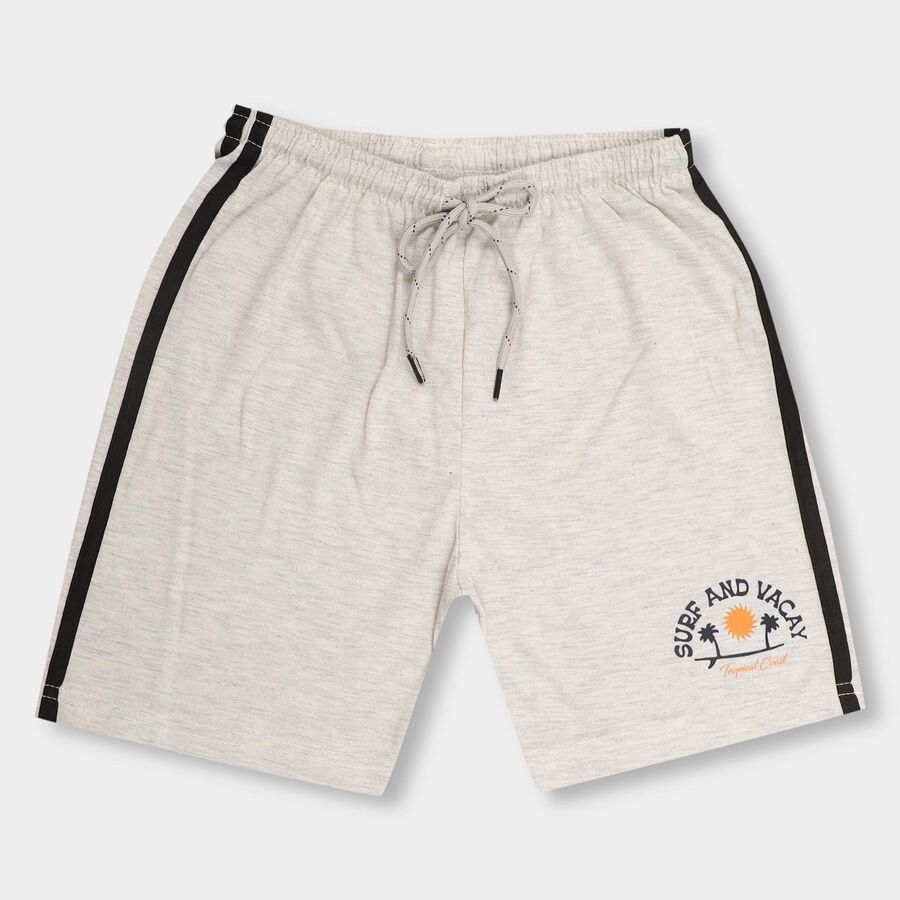 Boys' Bermudas, Ecru Melange, large