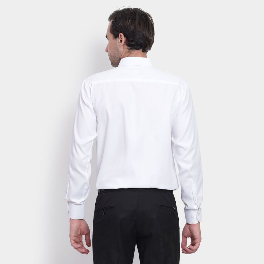 Men's Formal Shirt, सफ़ेद, large image number null