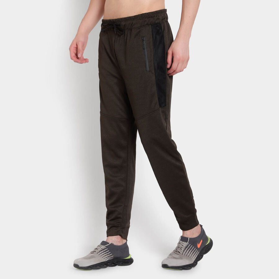 Printed Track Pants, Olive, large image number null