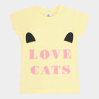 Girls T-Shirt, Yellow, small image number null