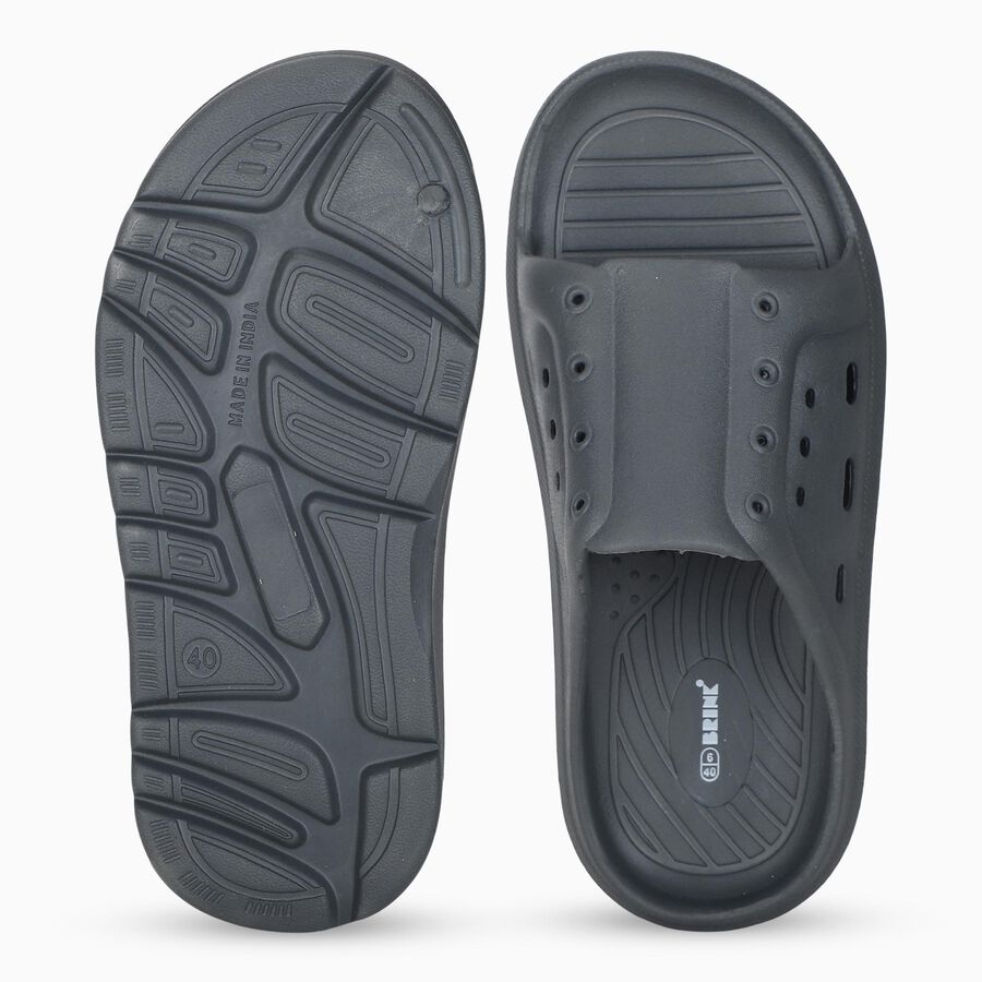 Men's Slipper, Grey, large