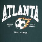 Boys' 100% Cotton Half Sleeves T-Shirt , Dark Green, small image number null