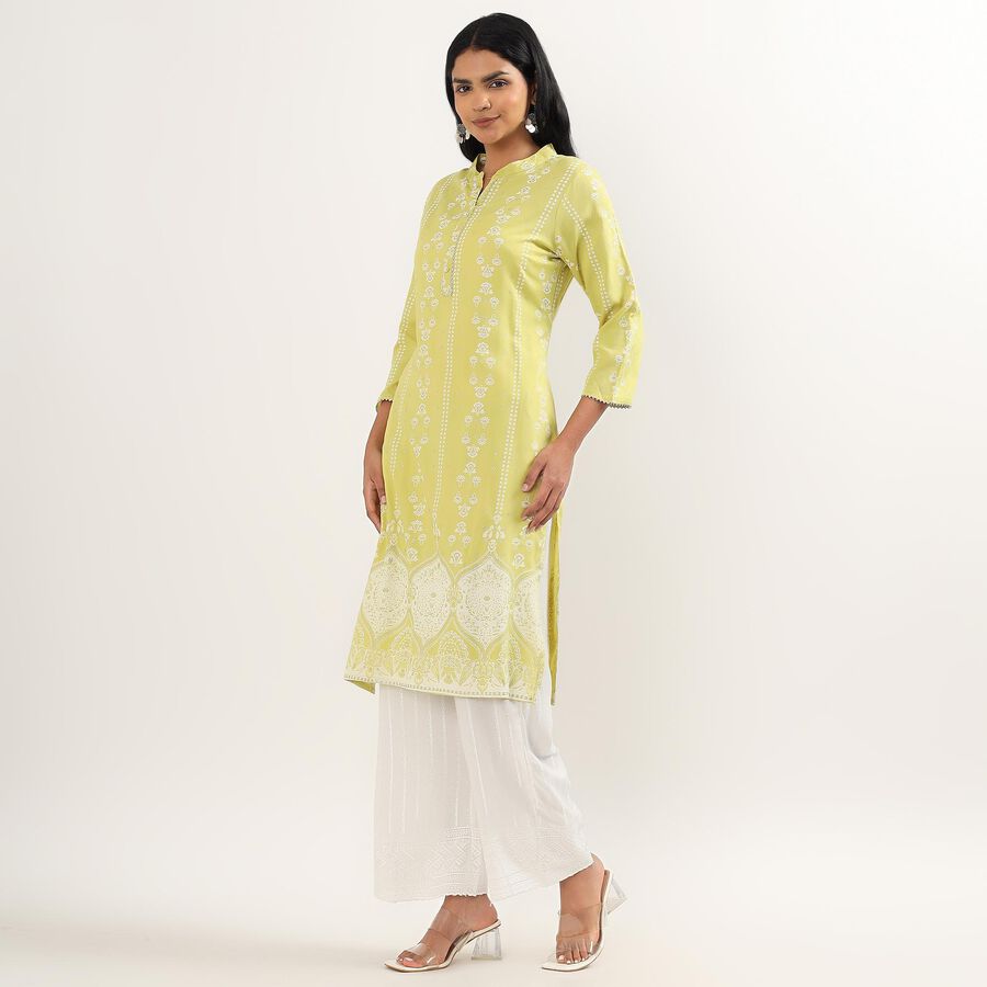 Ladies' Kurta, हल्का हरा, large image number null