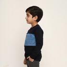 Boys' Sweatshirt, नेवी ब्लू, small image number null