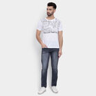 Round Neck T-Shirt, White, small image number null