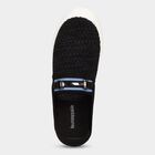 Men's Black Slip-On Casual Shoes, काला, small