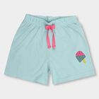 Girls' Shorts , एक्वा, small